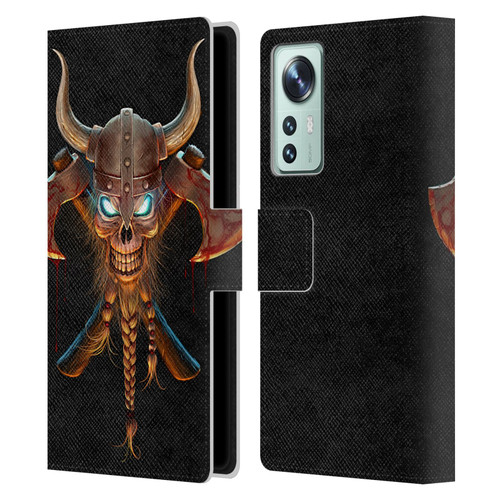 Christos Karapanos Horror 4 Viking Leather Book Wallet Case Cover For Xiaomi 12