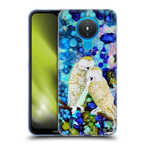 Sylvie Demers Birds 3 Owls Soft Gel Case for Nokia 1.4