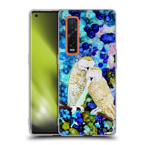 Sylvie Demers Birds 3 Owls Soft Gel Case for OPPO Find X2 Pro 5G