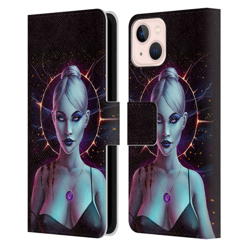 Christos Karapanos Mythical Art Oblivion Leather Book Wallet Case Cover For Apple iPhone 13
