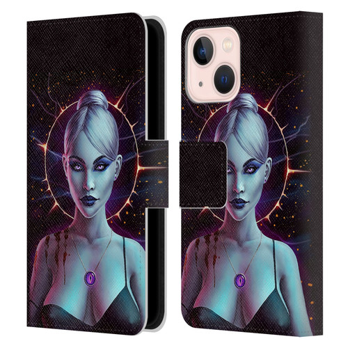 Christos Karapanos Mythical Art Oblivion Leather Book Wallet Case Cover For Apple iPhone 13 Mini