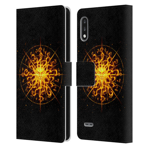 Christos Karapanos Mythical Art Helios Leather Book Wallet Case Cover For LG K22