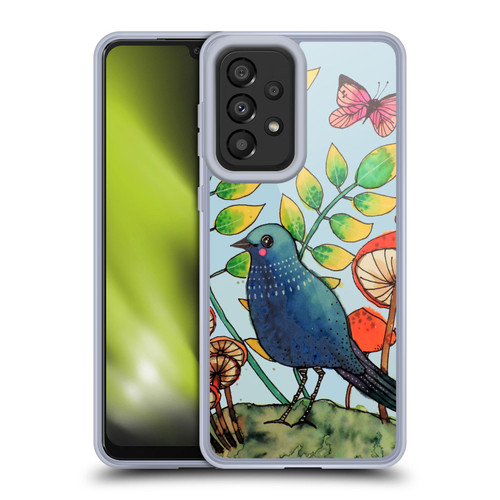 Sylvie Demers Birds 3 Teary Blue Soft Gel Case for Samsung Galaxy A33 5G (2022)