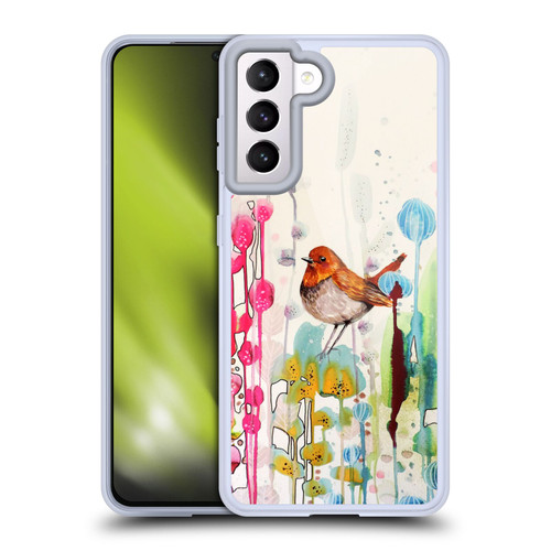 Sylvie Demers Birds 3 Sienna Soft Gel Case for Samsung Galaxy S21 5G