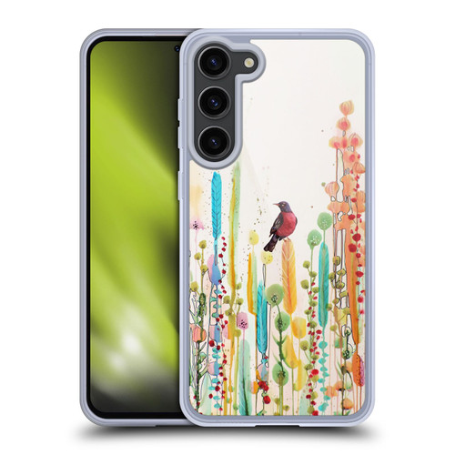 Sylvie Demers Birds 3 Scarlet Soft Gel Case for Samsung Galaxy S23+ 5G