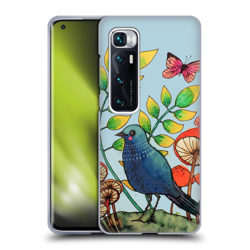 Sylvie Demers Birds 3 Teary Blue Soft Gel Case for Xiaomi Mi 10 Ultra 5G