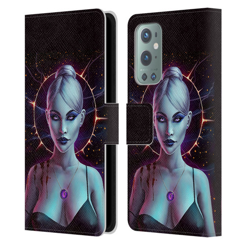 Christos Karapanos Mythical Art Oblivion Leather Book Wallet Case Cover For OnePlus 9
