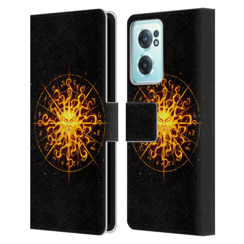 Christos Karapanos Mythical Art Helios Leather Book Wallet Case Cover For OnePlus Nord CE 2 5G