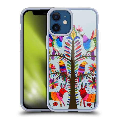Sylvie Demers Floral Otomi Colors Soft Gel Case for Apple iPhone 12 Mini