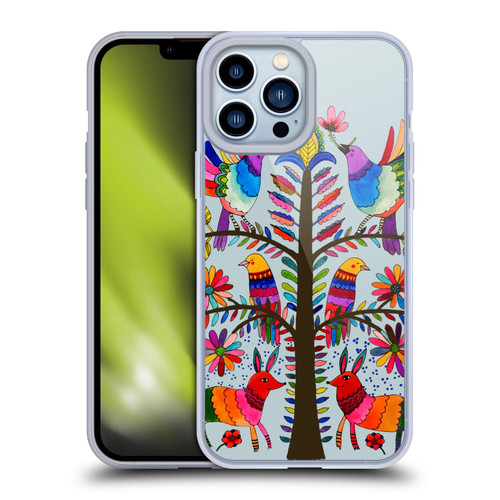 Sylvie Demers Floral Otomi Colors Soft Gel Case for Apple iPhone 13 Pro Max