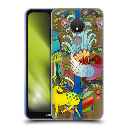 Sylvie Demers Floral Allure Soft Gel Case for Nokia C21