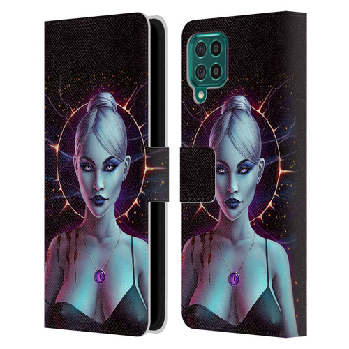 Christos Karapanos Mythical Art Oblivion Leather Book Wallet Case Cover For Samsung Galaxy F62 (2021)