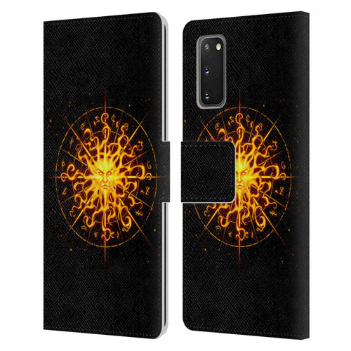 Christos Karapanos Mythical Art Helios Leather Book Wallet Case Cover For Samsung Galaxy S20 / S20 5G