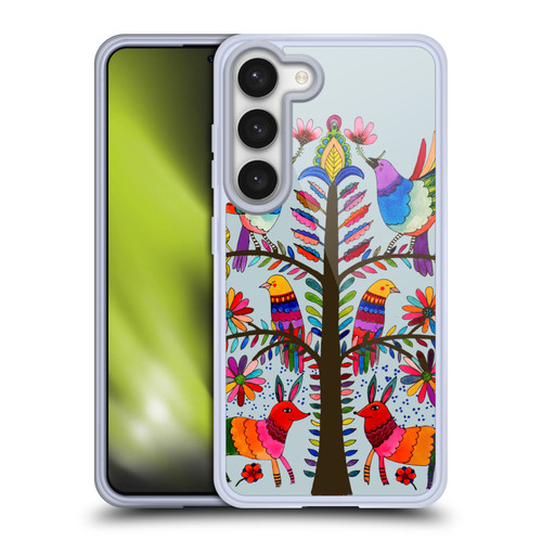 Sylvie Demers Floral Otomi Colors Soft Gel Case for Samsung Galaxy S23 5G
