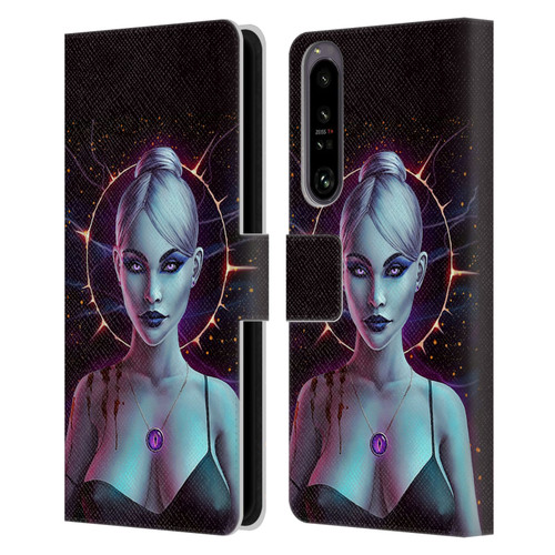 Christos Karapanos Mythical Art Oblivion Leather Book Wallet Case Cover For Sony Xperia 1 IV