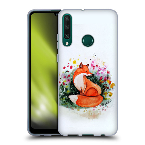Sylvie Demers Nature Fox Beauty Soft Gel Case for Huawei Y6p