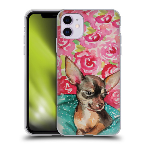 Sylvie Demers Nature Chihuahua Soft Gel Case for Apple iPhone 11