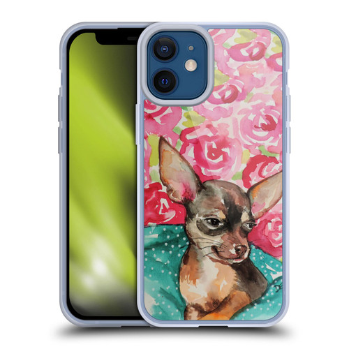 Sylvie Demers Nature Chihuahua Soft Gel Case for Apple iPhone 12 Mini