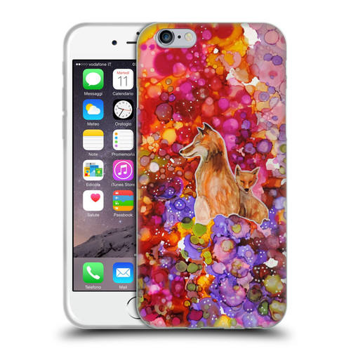 Sylvie Demers Nature Mother Fox Soft Gel Case for Apple iPhone 6 / iPhone 6s