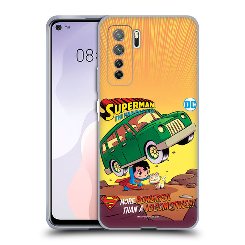 Super Friends DC Comics Toddlers Comic Covers Superman 1 Soft Gel Case for Huawei Nova 7 SE/P40 Lite 5G