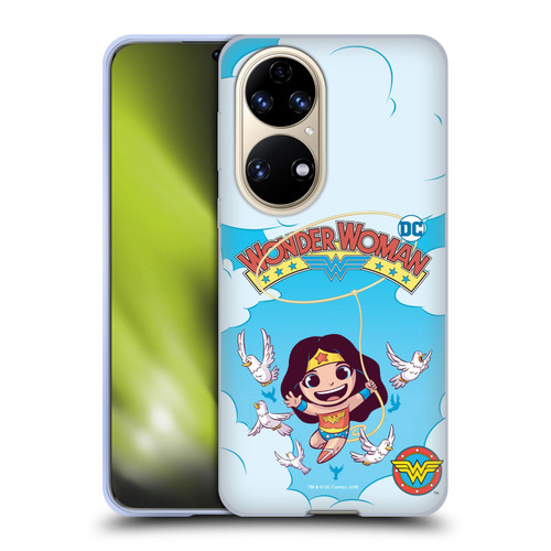 Super Friends DC Comics Toddlers Comic Covers Wonder Woman 1 Soft Gel Case for Huawei P50