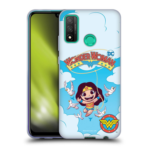 Super Friends DC Comics Toddlers Comic Covers Wonder Woman 1 Soft Gel Case for Huawei P Smart (2020)
