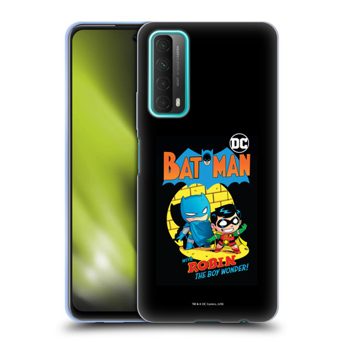 Super Friends DC Comics Toddlers Comic Covers Batman And Robin Soft Gel Case for Huawei P Smart (2021)