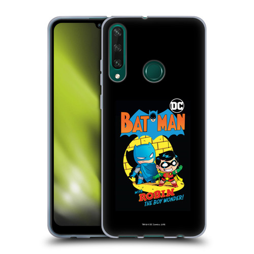 Super Friends DC Comics Toddlers Comic Covers Batman And Robin Soft Gel Case for Huawei Y6p