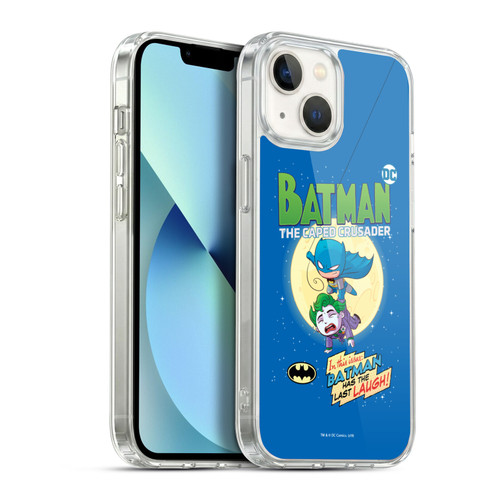 Super Friends DC Comics Toddlers Comic Covers Batman Soft Gel Case for Apple iPhone 13