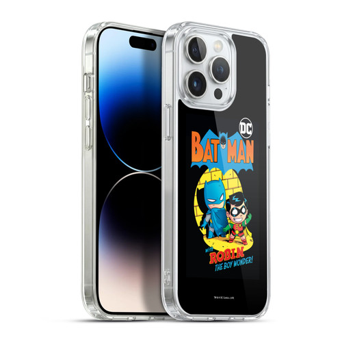 Super Friends DC Comics Toddlers Comic Covers Batman And Robin Soft Gel Case for Apple iPhone 13 Pro Max & MagSafe
