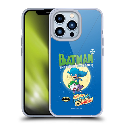 Super Friends DC Comics Toddlers Comic Covers Batman Soft Gel Case for Apple iPhone 13 Pro