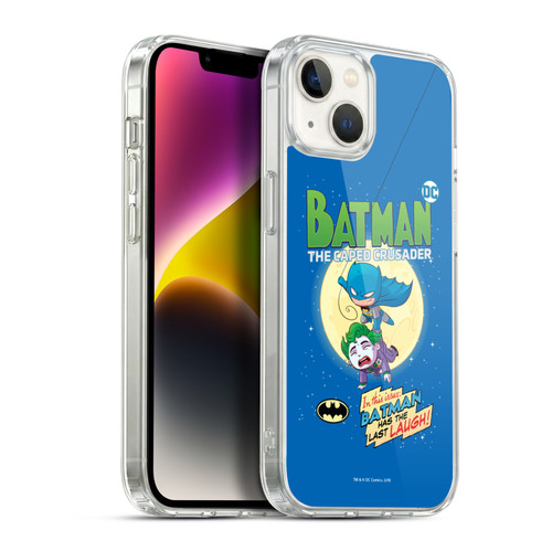 Super Friends DC Comics Toddlers Comic Covers Batman Soft Gel Case for Apple iPhone 14 Plus & MagSafe