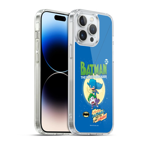 Super Friends DC Comics Toddlers Comic Covers Batman Soft Gel Case for Apple iPhone 14 Pro Max & MagSafe