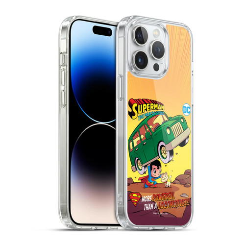 Super Friends DC Comics Toddlers Comic Covers Superman 1 Soft Gel Case for Apple iPhone 14 Pro Max & MagSafe