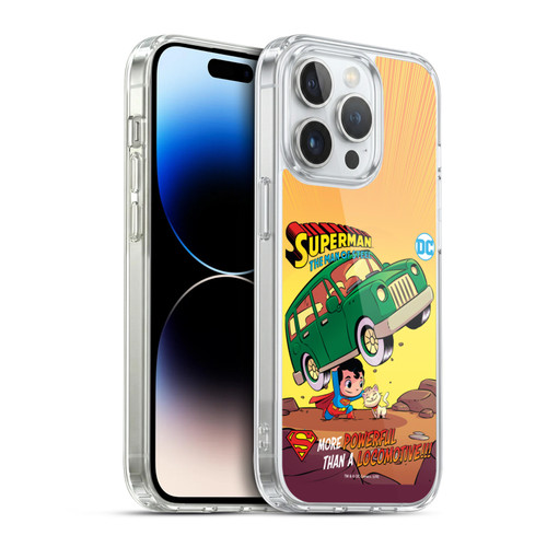 Super Friends DC Comics Toddlers Comic Covers Superman 1 Soft Gel Case for Apple iPhone 14 Pro & MagSafe