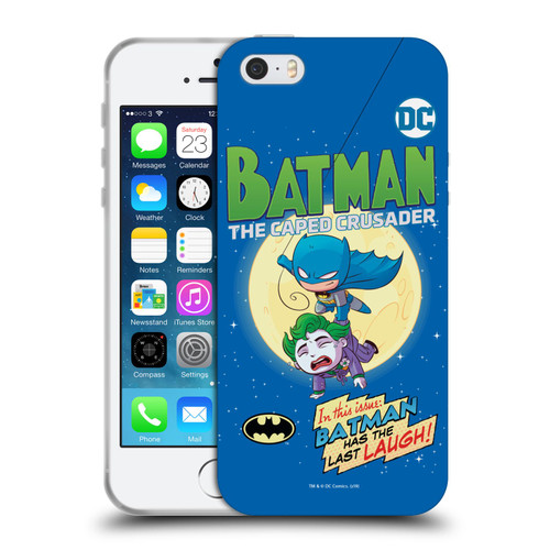 Super Friends DC Comics Toddlers Comic Covers Batman Soft Gel Case for Apple iPhone 5 / 5s / iPhone SE 2016