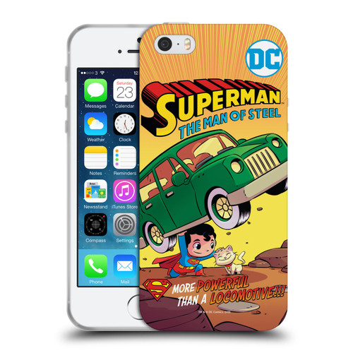Super Friends DC Comics Toddlers Comic Covers Superman 1 Soft Gel Case for Apple iPhone 5 / 5s / iPhone SE 2016