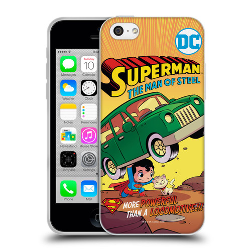 Super Friends DC Comics Toddlers Comic Covers Superman 1 Soft Gel Case for Apple iPhone 5c