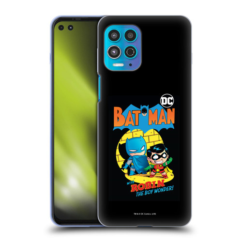Super Friends DC Comics Toddlers Comic Covers Batman And Robin Soft Gel Case for Motorola Moto G100