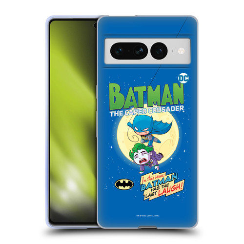 Super Friends DC Comics Toddlers Comic Covers Batman Soft Gel Case for Google Pixel 7 Pro