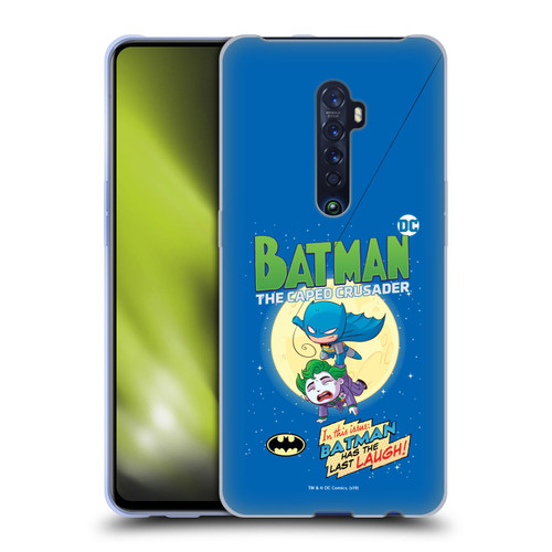 Super Friends DC Comics Toddlers Comic Covers Batman Soft Gel Case for OPPO Reno 2