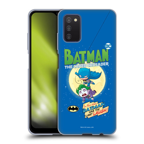 Super Friends DC Comics Toddlers Comic Covers Batman Soft Gel Case for Samsung Galaxy A03s (2021)