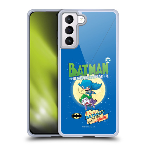 Super Friends DC Comics Toddlers Comic Covers Batman Soft Gel Case for Samsung Galaxy S21+ 5G