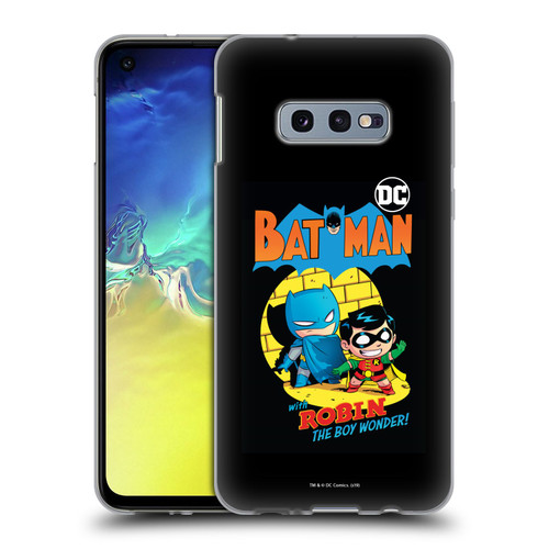 Super Friends DC Comics Toddlers Comic Covers Batman And Robin Soft Gel Case for Samsung Galaxy S10e