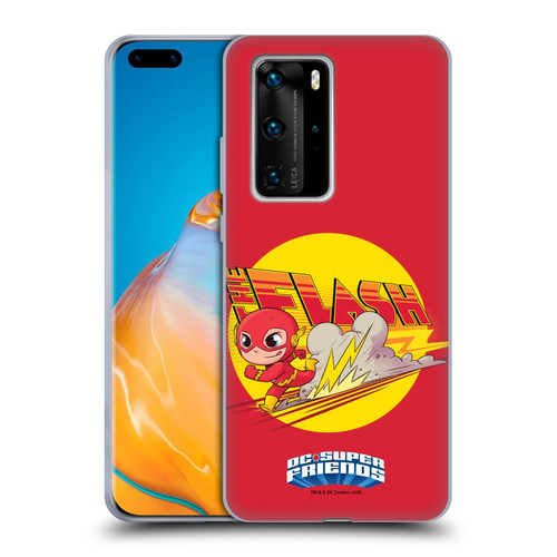 Super Friends DC Comics Toddlers Composed Art The Flash Soft Gel Case for Huawei P40 Pro / P40 Pro Plus 5G