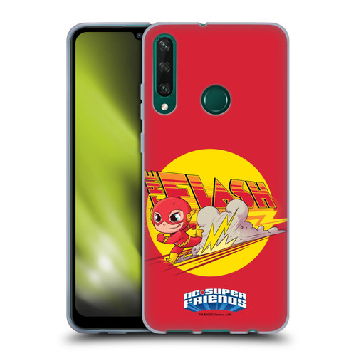 Super Friends DC Comics Toddlers Composed Art The Flash Soft Gel Case for Huawei Y6p