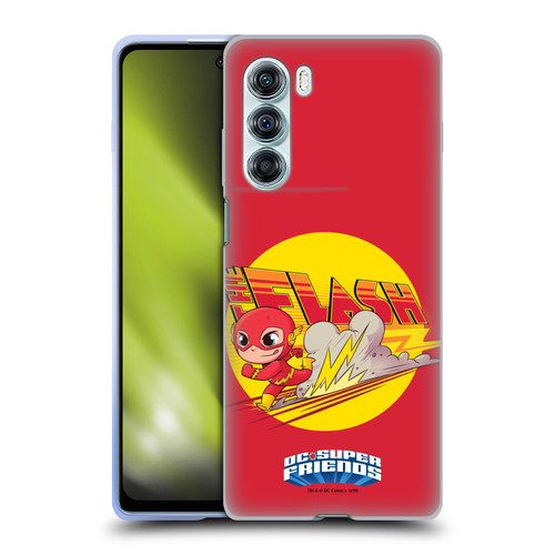 Super Friends DC Comics Toddlers Composed Art The Flash Soft Gel Case for Motorola Edge S30 / Moto G200 5G