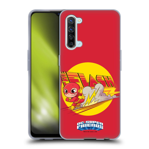 Super Friends DC Comics Toddlers Composed Art The Flash Soft Gel Case for OPPO Find X2 Lite 5G