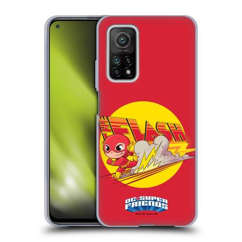 Super Friends DC Comics Toddlers Composed Art The Flash Soft Gel Case for Xiaomi Mi 10T 5G