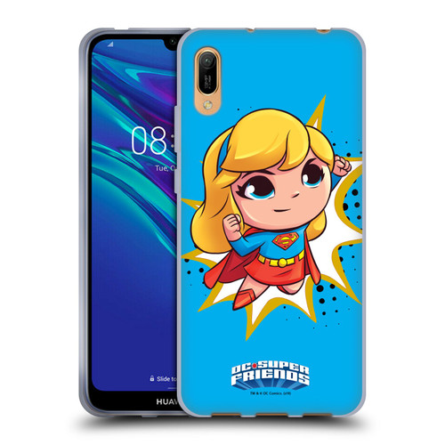 Super Friends DC Comics Toddlers 1 Supergirl Soft Gel Case for Huawei Y6 Pro (2019)